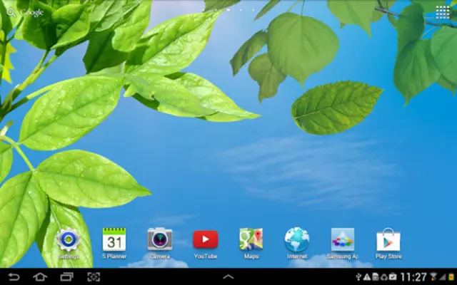 Leaves Live Wallpaper android App screenshot 0